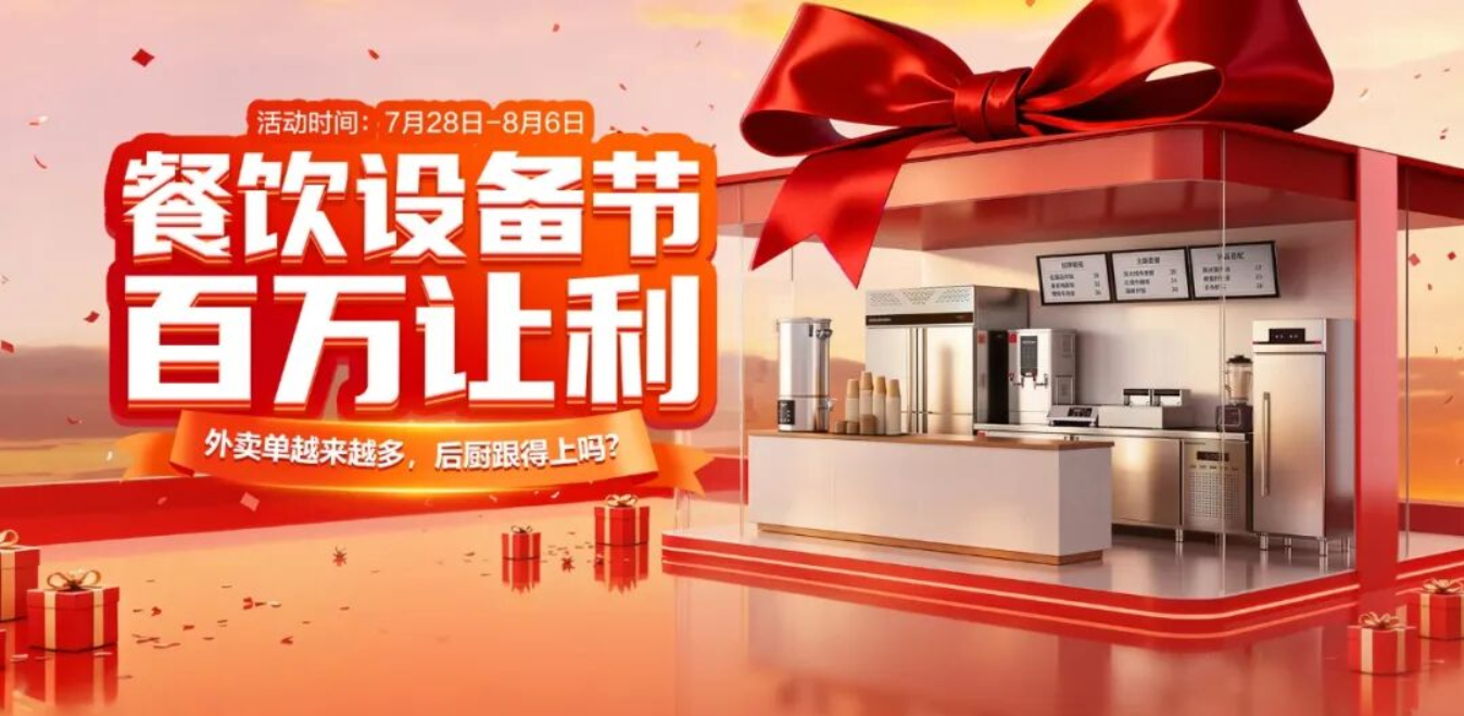 德玛仕餐饮设备节7.28--8.6盛大启幕！高效后厨降本增收正当时